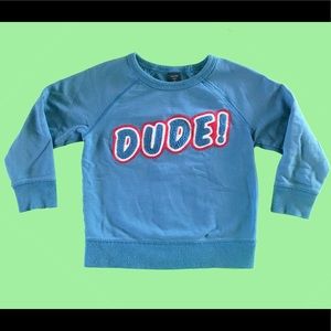 Vintage kids “Dude” sweater